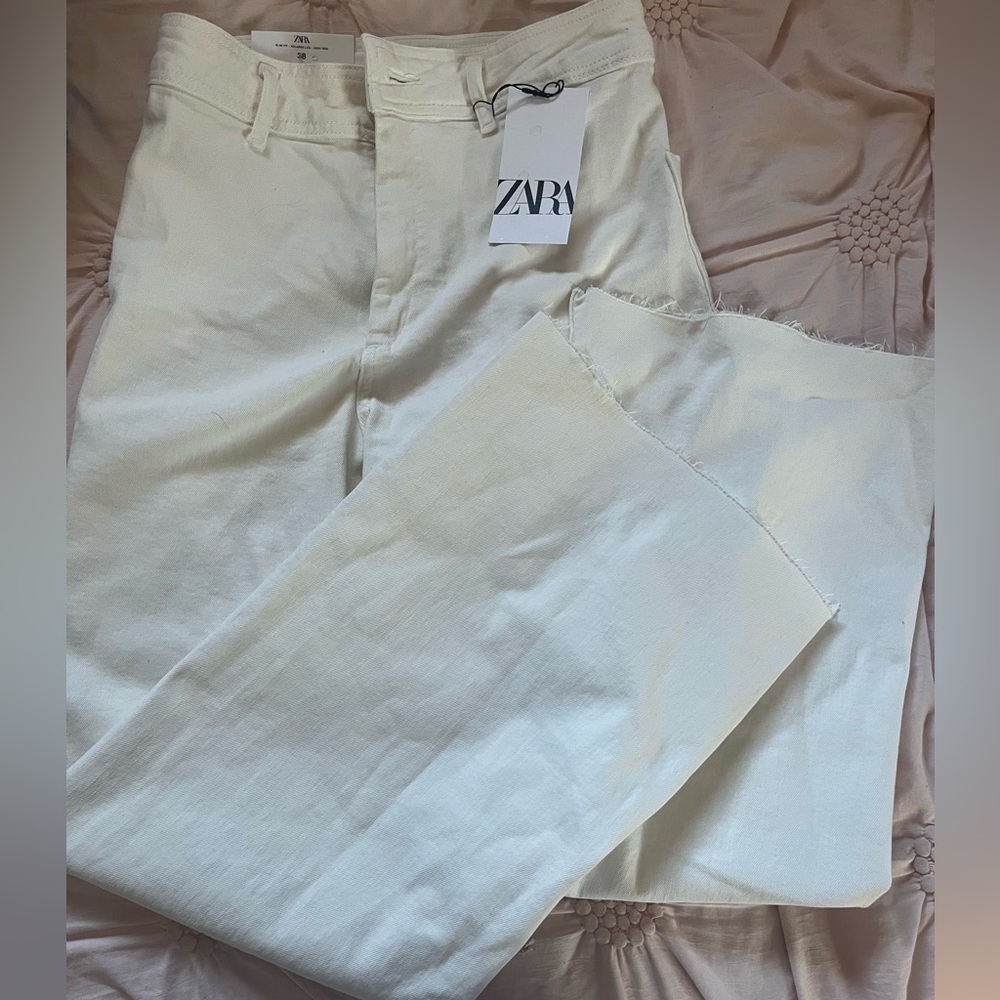 Zara Marine Straight Leg Pants